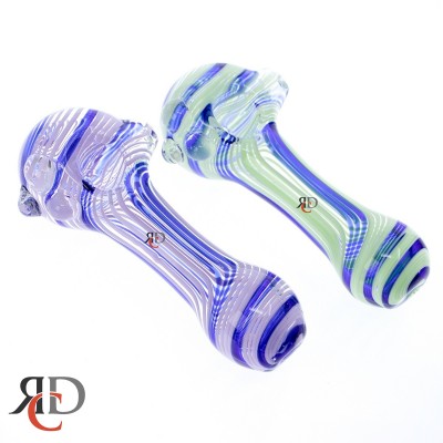 GLASS PIPE SLIME COLOR ART KNOBBY GP6093 1CT GLASS PIPE SLIME COLOR ART KNOBBY GP6093 1CT